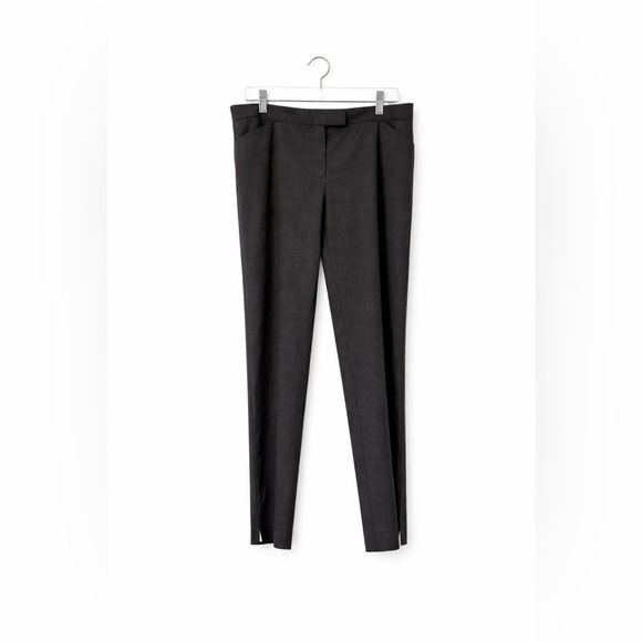 Lafayette 148 New York Pants - Lafayette 148 New York Women’s Irving Charcoal Gray Pants, Size 14
